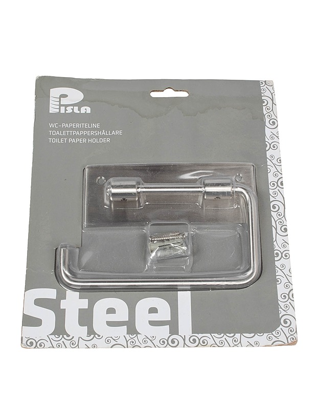 PISLA Steel WC-paperiteline - Rakennustarvikkeet - 10105548095 - 0