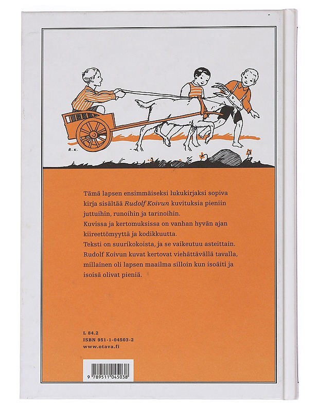 Rudolf Koivun lukukirja - Koivu, Rudolf - Lastenkirjat - 10105548106 - 1