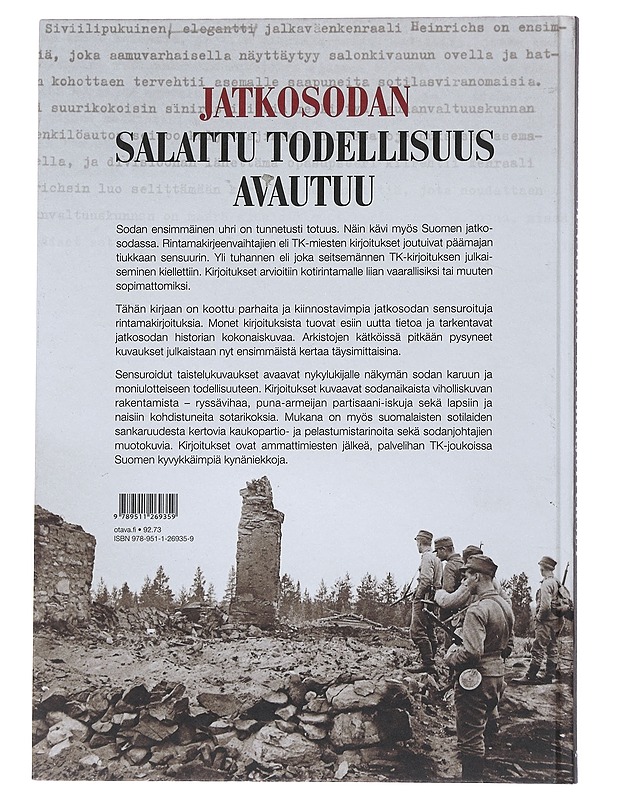 Sensuroidut sotakirjoitukset - Pekka Tuomikoski - Historiakirjat - 10105548112 - 1