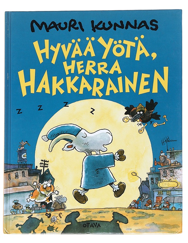 Hyvää yötä, herra Hakkarainen - Kunnas, Mauri - Lastenkirjat - 10105548119 - 0
