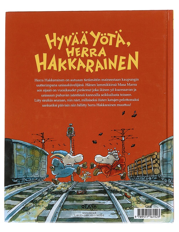 Hyvää yötä, herra Hakkarainen - Kunnas, Mauri - Lastenkirjat - 10105548119 - 1