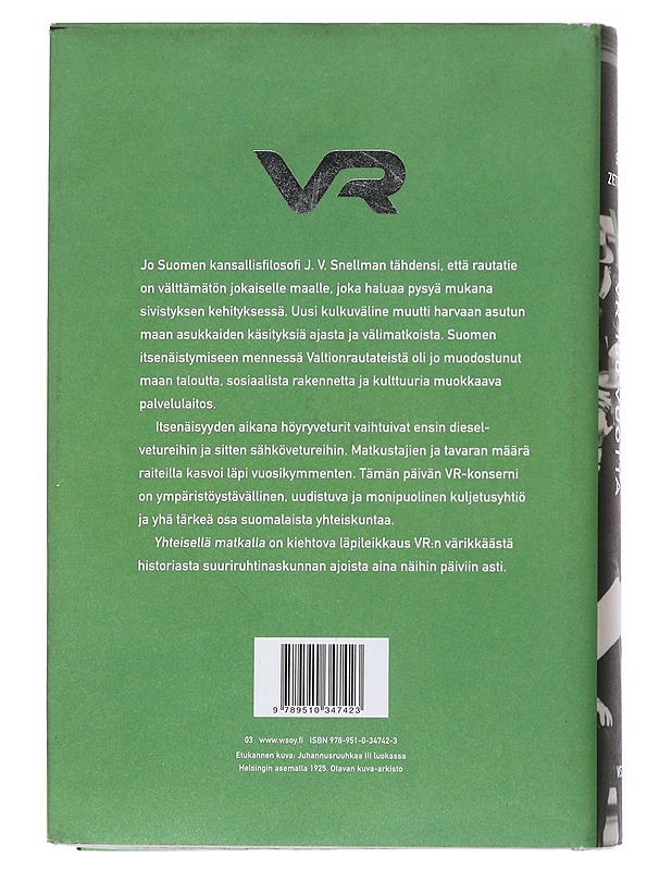 Yhteisellä matkalla : VR 150 vuotta - Seppo Zetterberg - Tietokirjat - 10105548129 - 1