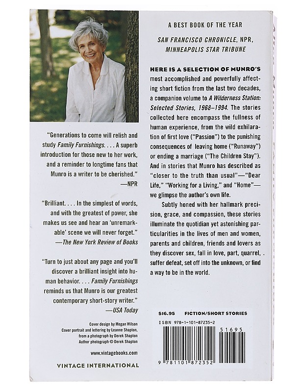 Family furnishings : selected stories, 1995-2014 - Munro, Alice - Romaanit ja novellit - 10105548167 - 1