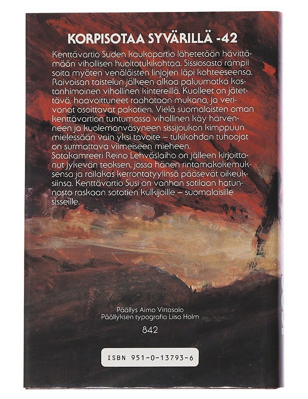 Kenttävartio Susi - Reino Lehväslaiho - Romaanit ja novellit - 10105548270 - 1