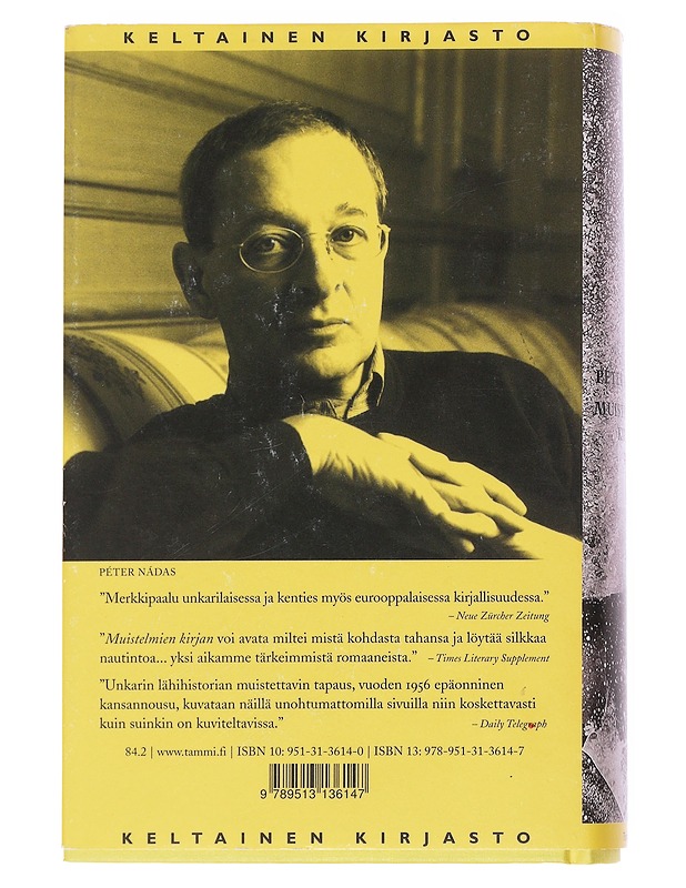 Muistelmien kirja. II osa - Nádas, Péter - Romaanit ja novellit - 10105548282 - 1