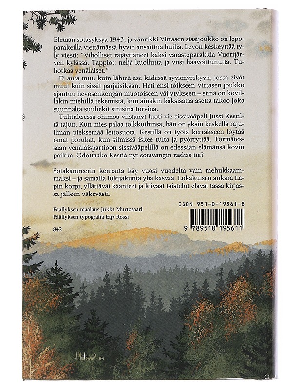 Sallasta itään : romaani - Reino Lehväslaiho - Romaanit ja novellit - 10105548293 - 1
