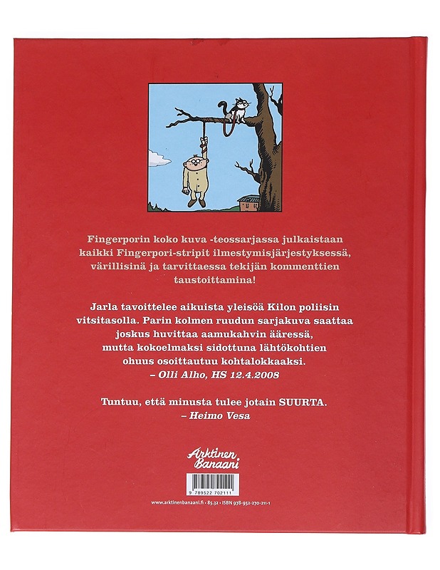 Fingerporin koko kuva. 1 - Pertti Jarla - Sarjakuvat - 10105548310 - 1