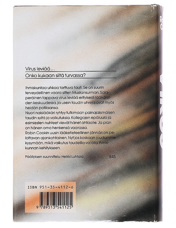 Virus : romaani - Cook, Robin - Romaanit ja novellit - 10105548360 - 1