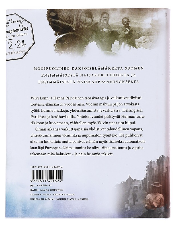 Wivi & Hanna : arkkitehdin ja kauppaneuvoksen yhteiset vuodet - Markkanen, Kristiina - Elämäkerrat ja muistelmat - 10105548368 - 1