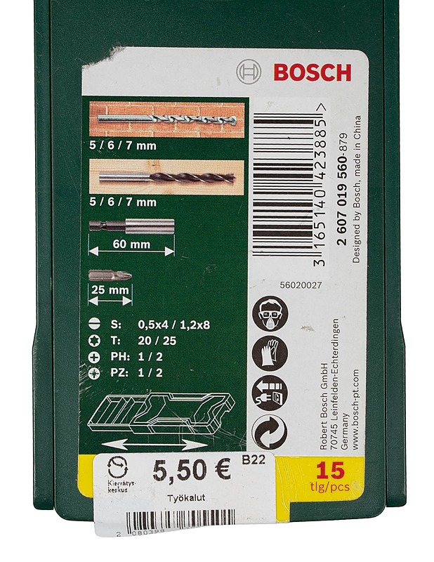 BOSCH poranteräsarja - Rakennustarvikkeet - 10105548429 - 2