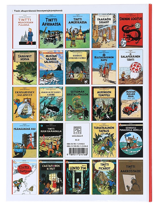 Särkynyt korva - Hergé - Sarjakuvat - 10105548456 - 1