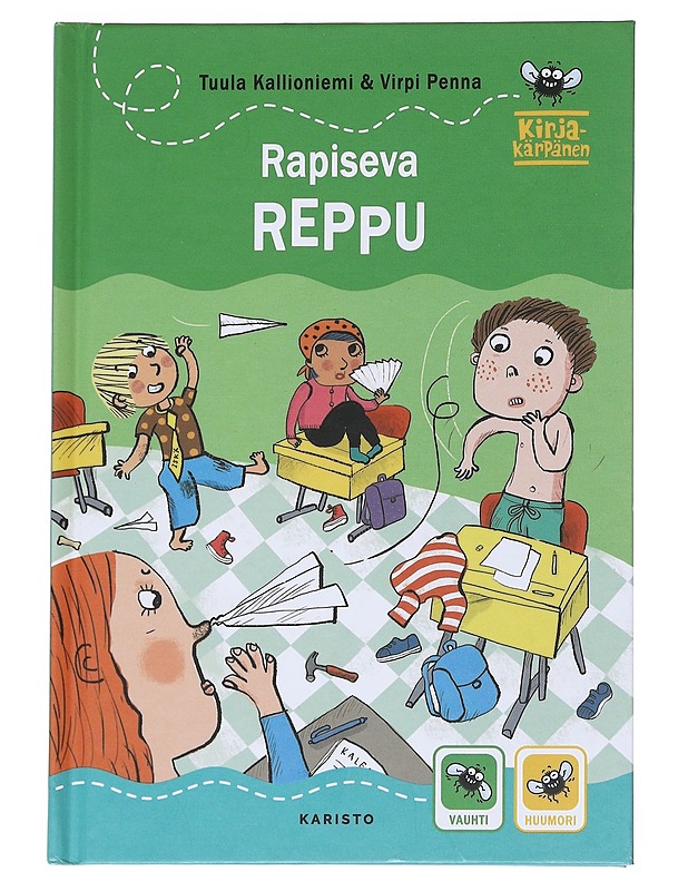 Rapiseva reppu - Kallioniemi, Tuula - Lastenkirjat - 10105548494 - 0