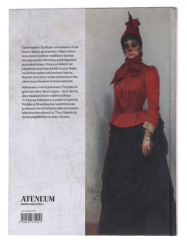 Ilja Repin - Repin, Ilja - Taide- ja kulttuurikirjat - 10105548521 - 1
