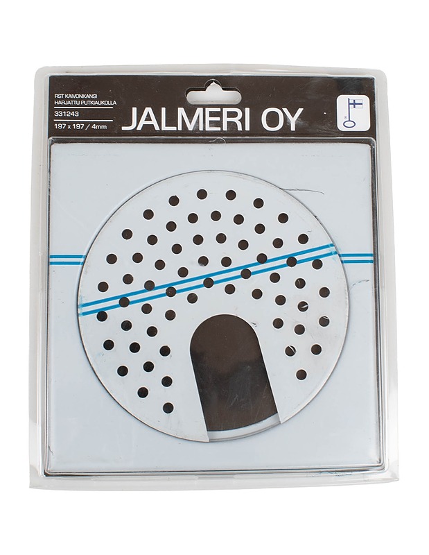 JALMERI kaivonkansi putkiaukolla - Rakennustarvikkeet - 10105548520 - 0
