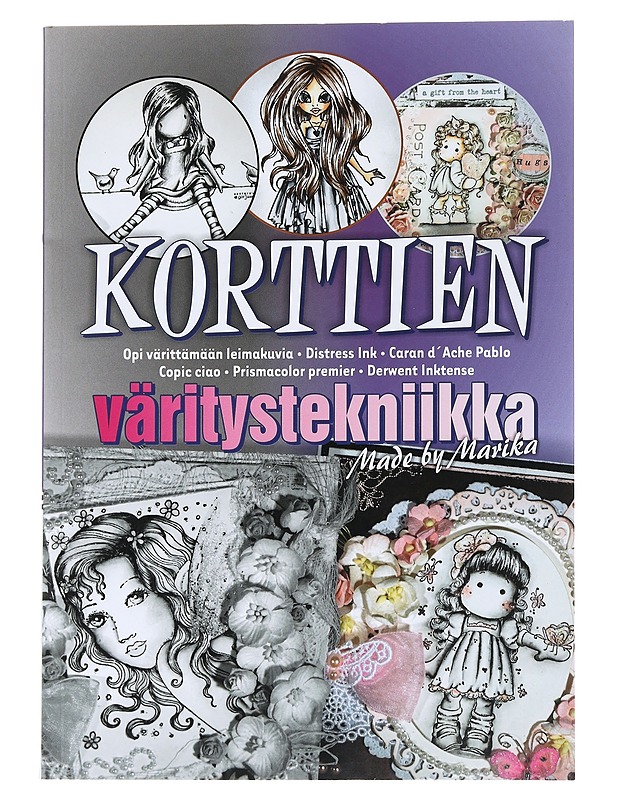 Korttien väritystekniikka - Marika Hauhtonen - Tietokirjat ja oppaat - 10105548524 - 0