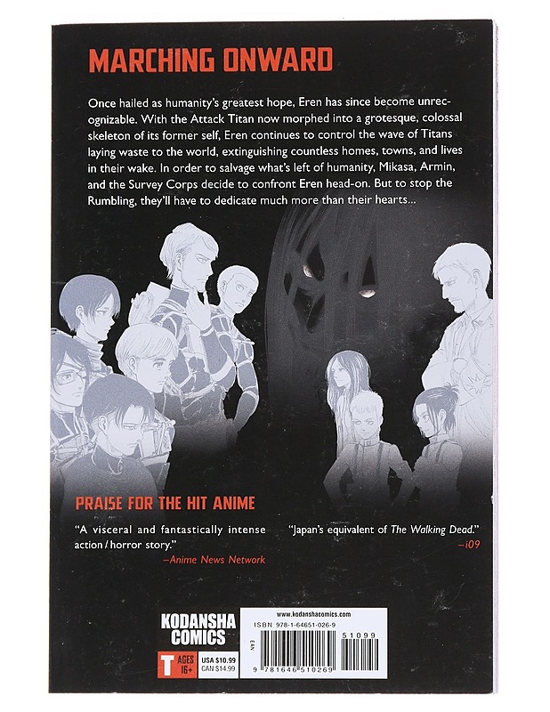 Attack on Titan 33 - Isayama, Hajime - Sarjakuvat - 10105548536 - 1
