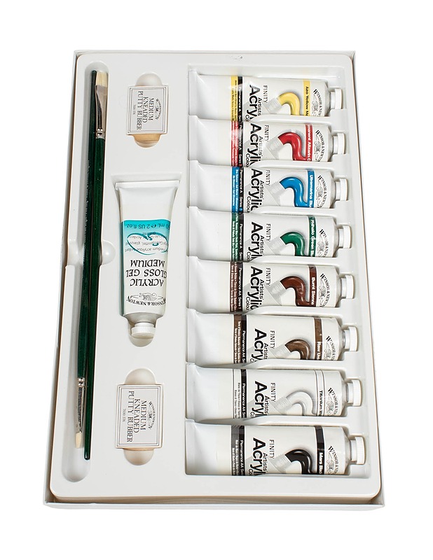 WINSOR & NEWTON Finity akryylivärisetti - Askartelu - 10105548589 - 1