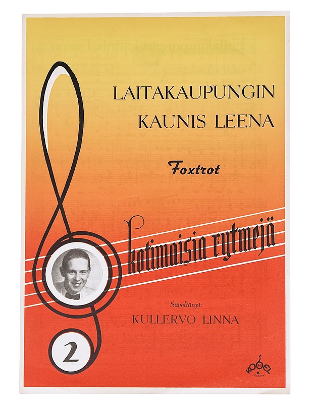 Laitakaupungin Kaunis Leena, Kotimaisia rytmejä -Kullervo Linna - Musiikki- ja elokuvakirjat - 10105548593 - 0