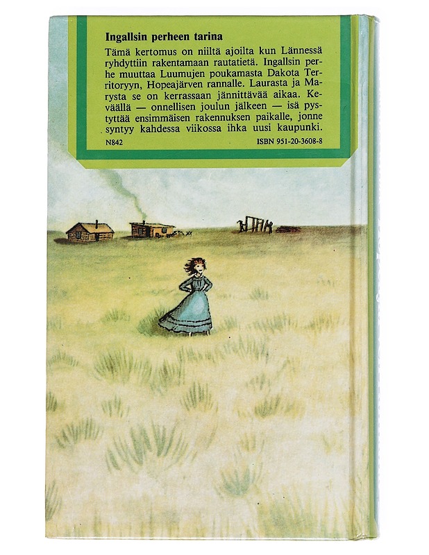 Hopeajärven rannalla - Wilder, Laura Ingalls - Romaanit ja novellit - 10105548638 - 1