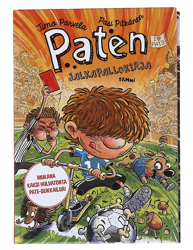 Paten jalkapallokirja ; Paten kalastuskirja - Parvela, Timo - Lastenkirjat - 10105548633 - 0