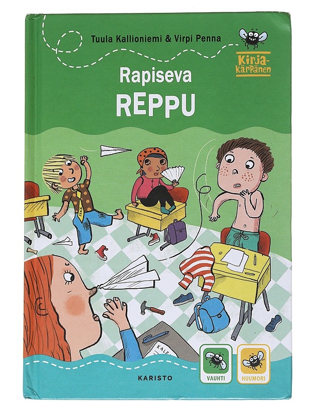 Rapiseva reppu - Kallioniemi, Tuula - Lastenkirjat - 10105548692 - 0