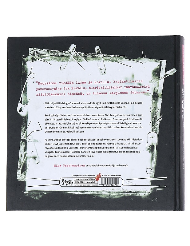 Parasta lapsille : Suomipunk 1977-1984 - Saastamoinen, Mika - Elämäkerrat ja muistelmat - 10105548733 - 1