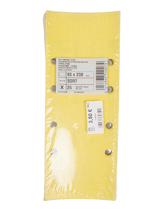 MIRKA kuivahiomaliuska 93 x 230 mm 25 kpl - Rakennustarvikkeet - 10105548778 - 0