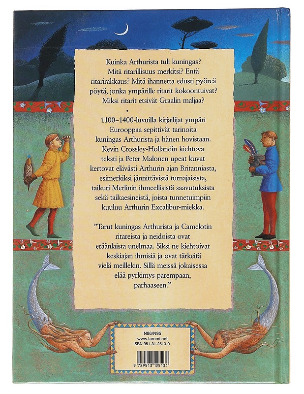 Kuningas Arthur ja hänen ritarinsa - Crossley-Holland, Kevin - Fantasia- ja scifi - 10105548807 - 1
