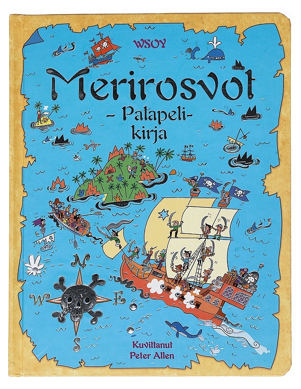 Merirosvot : palapelikirja - Allen, Peter - Lastenkirjat - 10105548835 - 0