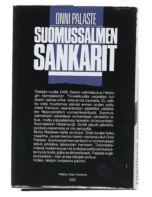 Suomussalmen sankarit - Onni Palaste - Elämäkerrat ja muistelmat - 10105548840 - 1