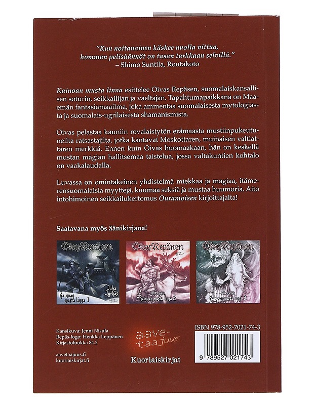 Oivas Repänen : Kainoan musta linna - Juha Jyrkäs - Romaanit ja novellit - 10105548838 - 1