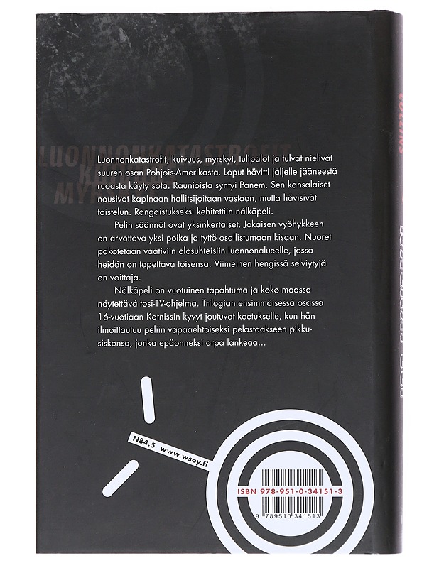 Nälkäpeli - Collins, Suzanne - Fantasia- ja scifi - 10105548873 - 1