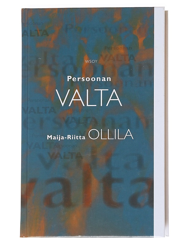 Persoonan valta - Maija-Riitta Ollila - Tietokirjat ja oppaat - 10105548887 - 0