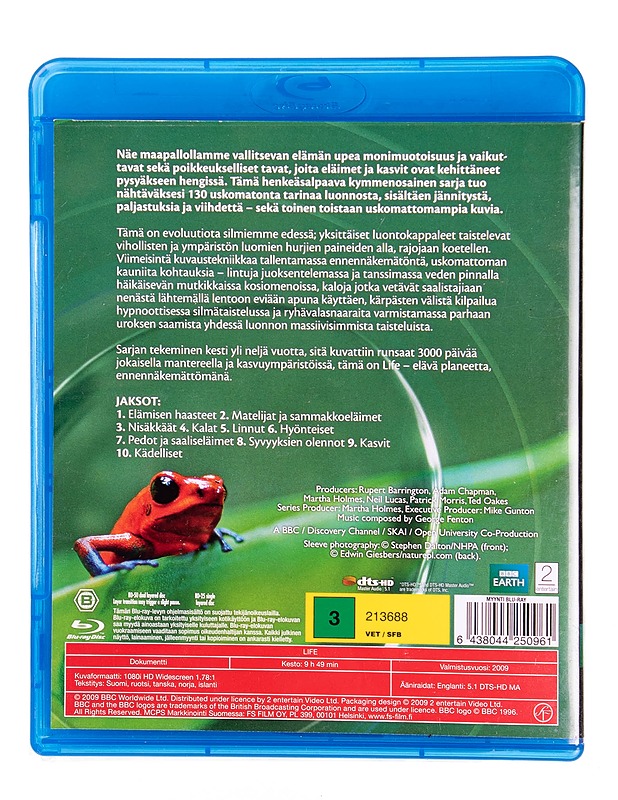 Life-elävä planeetta - Blue-ray - Blu-ray-levyt - 10105548931 - 1
