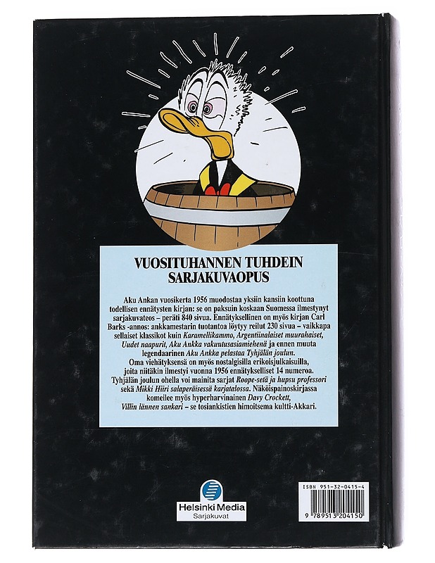 Aku Ankka : näköispainos vuosikerrasta 1956 - Disney, Walt - Sarjakuvat - 10105548957 - 1