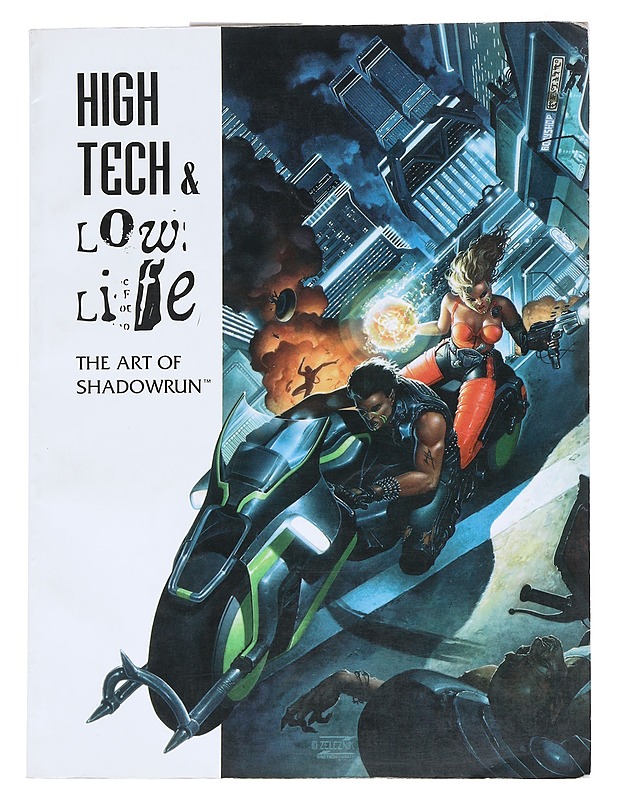 High Tech & Low Life: The Art of Shadowrun - Nelson, J - Taide- ja kulttuurikirjat - 10105548974 - 0