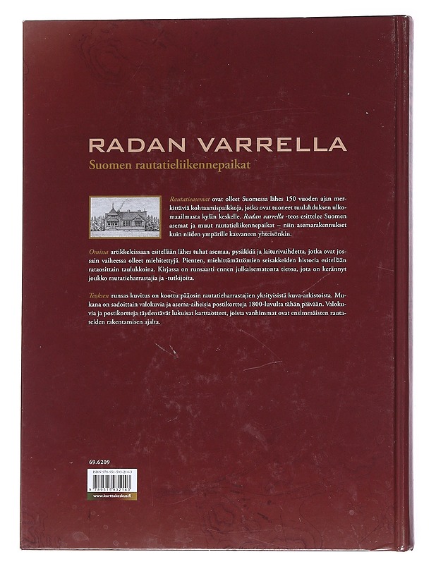 Radan varrella : Suomen rautatieliikennepaikat - Iltanen, Jussi - Tietokirjat ja oppaat - 10105548999 - 1