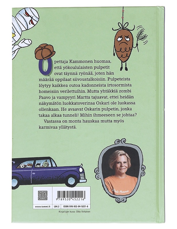 Yökoulu ja paha pulpetti - Noronen, Paula - Lastenkirjat - 10105548997 - 1
