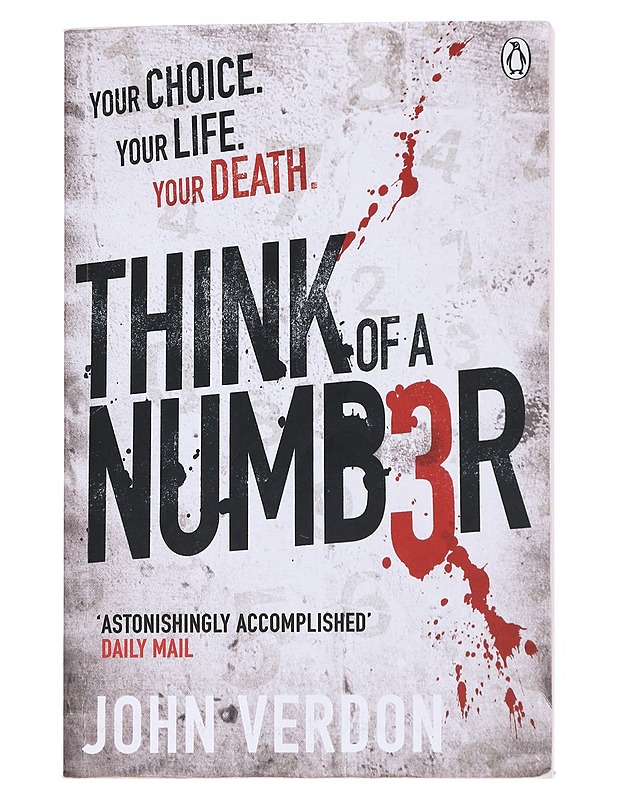 Think of a number - John Verdon - Jännitys ja dekkarit - 10105549002 - 0