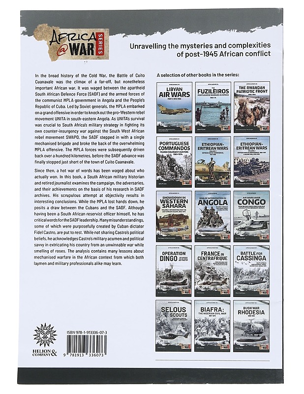 Africa at War 48: The Battle of Cuito Cuanavale / Cold War Angolan Finale 1987-1988 -Leopold Scholtz - Tietokirjat - 10105549019 - 1