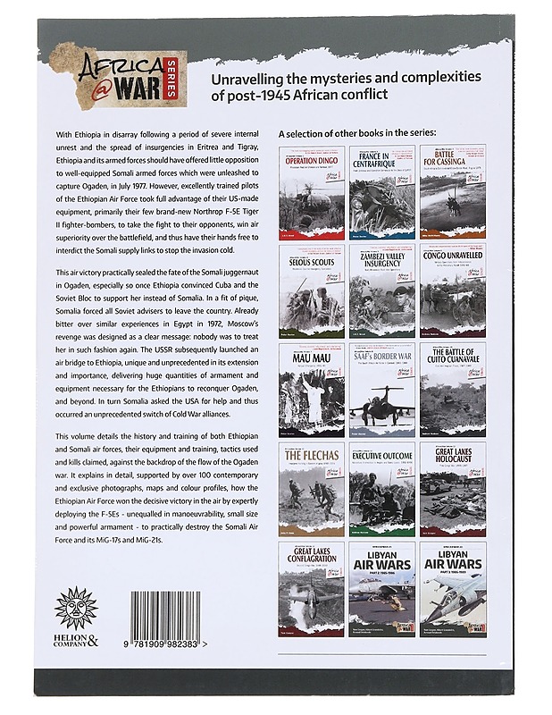 Africa at War 18: Wings Over Ogaden / The Ethiopian-Somali War 1978-1979 -Tom Cooper - Historiakirjat - 10105549025 - 1