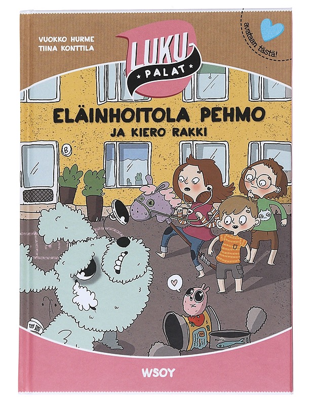 Eläinhoitola Pehmo ja kiero Rakki - Hurme, Vuokko - Lastenkirjat - 10105549032 - 0