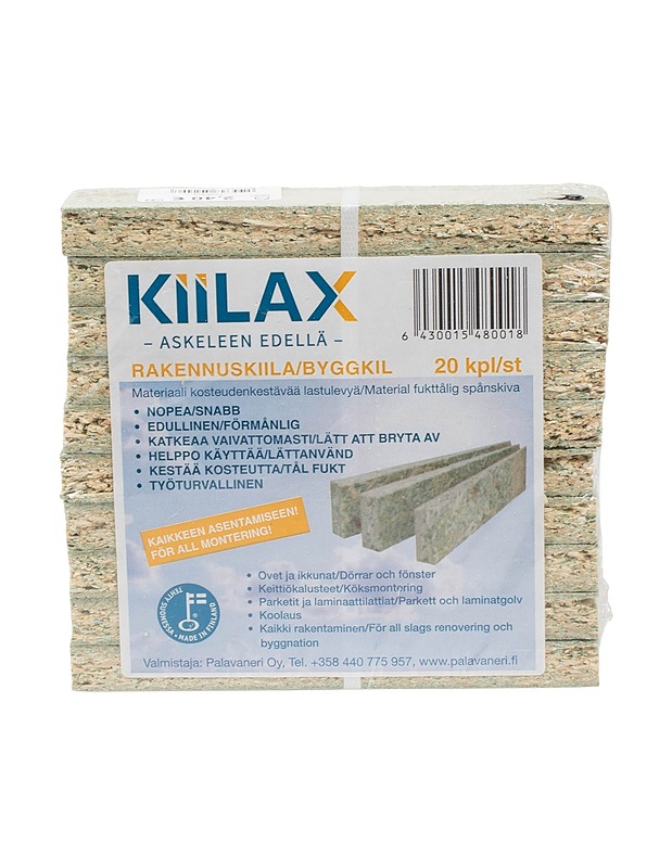 KIILAX Rakennuskiila 20 kpl - Rakennustarvikkeet - 10105549099 - 0