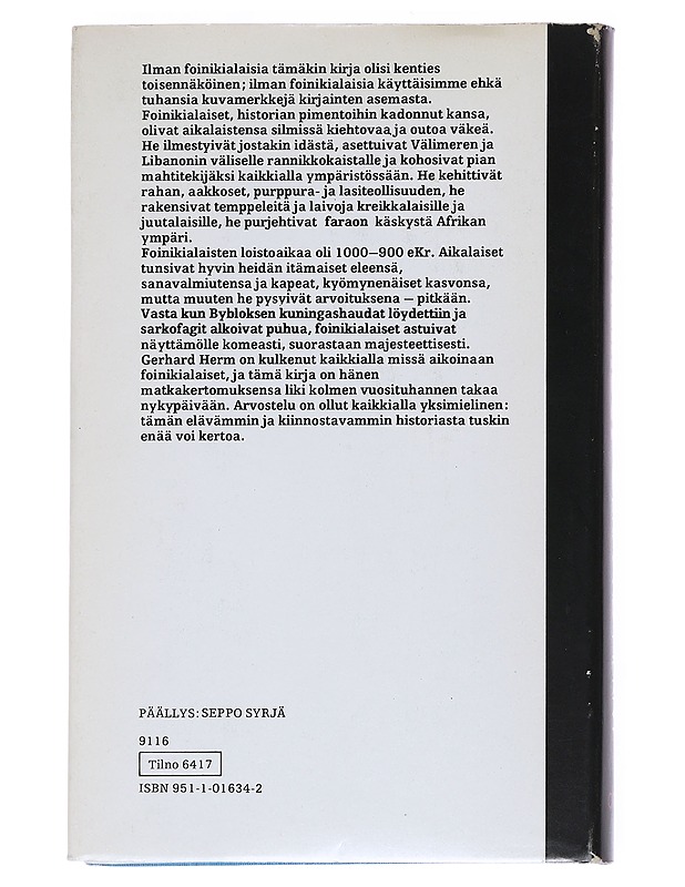 Foinikialaiset : Antiikin purppurakansa - Gerhard Herm - Tietokirjat ja oppaat - 10105549101 - 1
