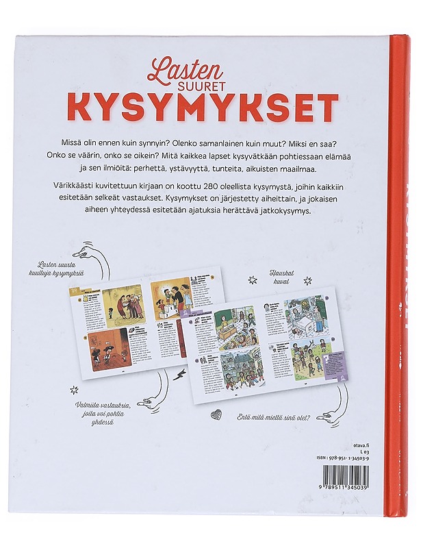 Lasten suuret kysymykset - Guibert, Françoise de - Lastenkirjat - 10105549142 - 1