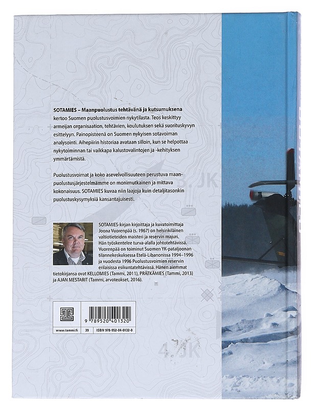 Sotamies : maanpuolustus tehtävänä ja kutsumuksena - Joona Vuorenpää - Tietokirjat ja oppaat - 10105549157 - 1