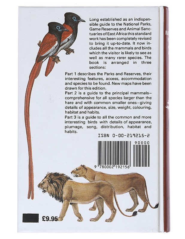 A field guide to the national parks of East Africa - John G. Williams - Tietokirjat ja oppaat - 10105549173 - 1
