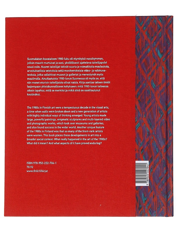 Palavat tornit : otteita Suomen taiteen 1980-luvusta = Burning towers : excerpts from the Finnish art of the 1980s - Valjakka, Timo - Historiakirjat - 10105549179 - 1