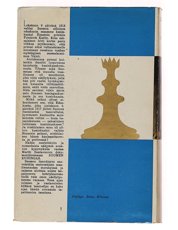 Suomen kuningas - Santavuori, Martti - Historiakirjat - 10105549190 - 1