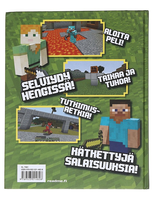 Minecraft : salaisuuksien kirja - Oja, Anna - Lastenkirjat - 10105549216 - 1